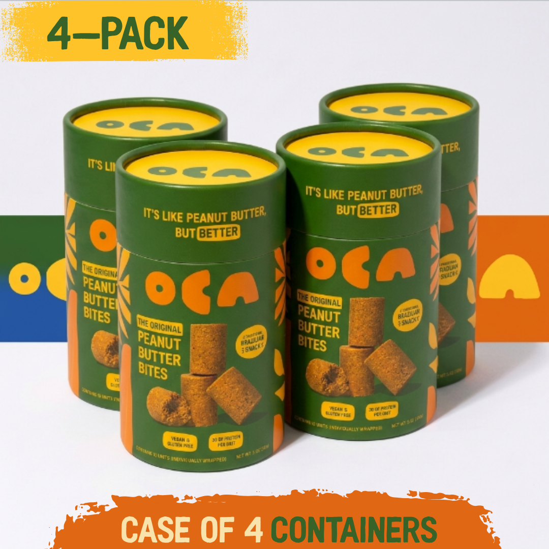 Peanut Butter Bites — 30g protein per container, 3 ingredients - 4 pack